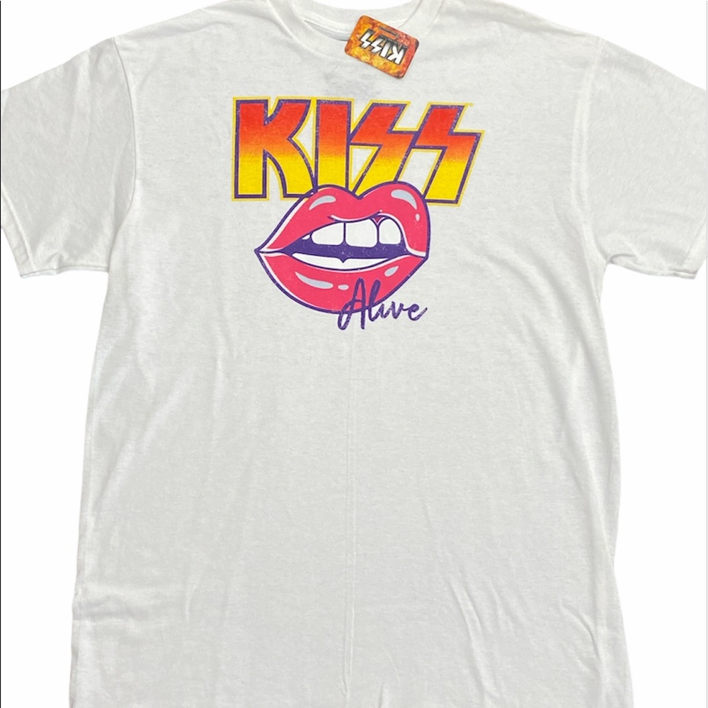 🆕 💋 Kiss Alive NWT T-Shirt M